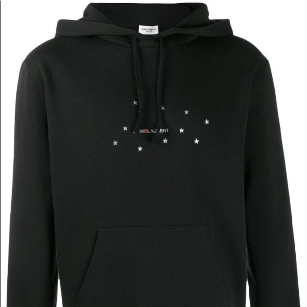 SAINT LAURENT STAR LOGO HOODIE